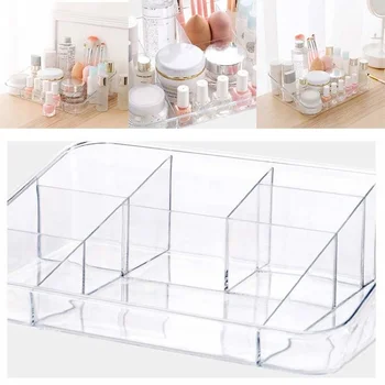 

1pcs Clear Make Up Storage Box Cosmetic Perfume Jewelry Organizer Holder Case