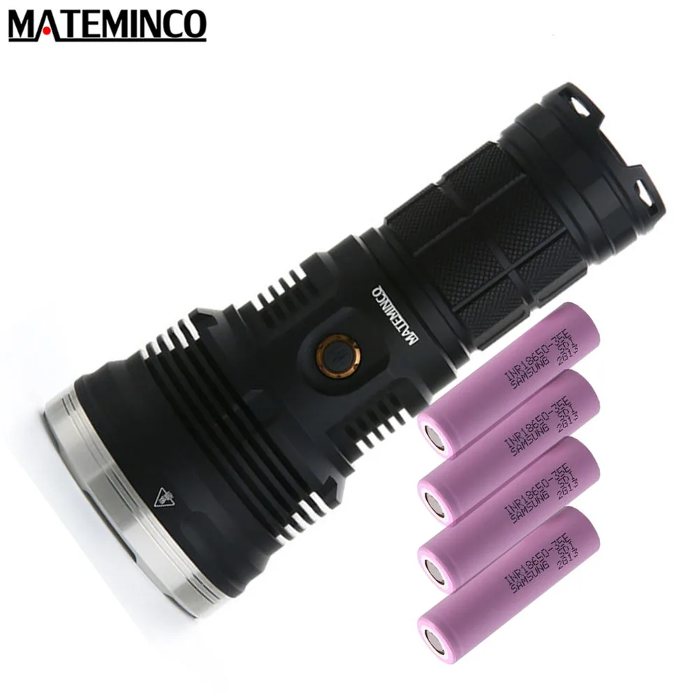 Ручной фонарик MATEMINCO MT35 CREE XHP35 HI max 2700 люмен 7 режимов расстояние луча SMO 1587 м + 4*3500