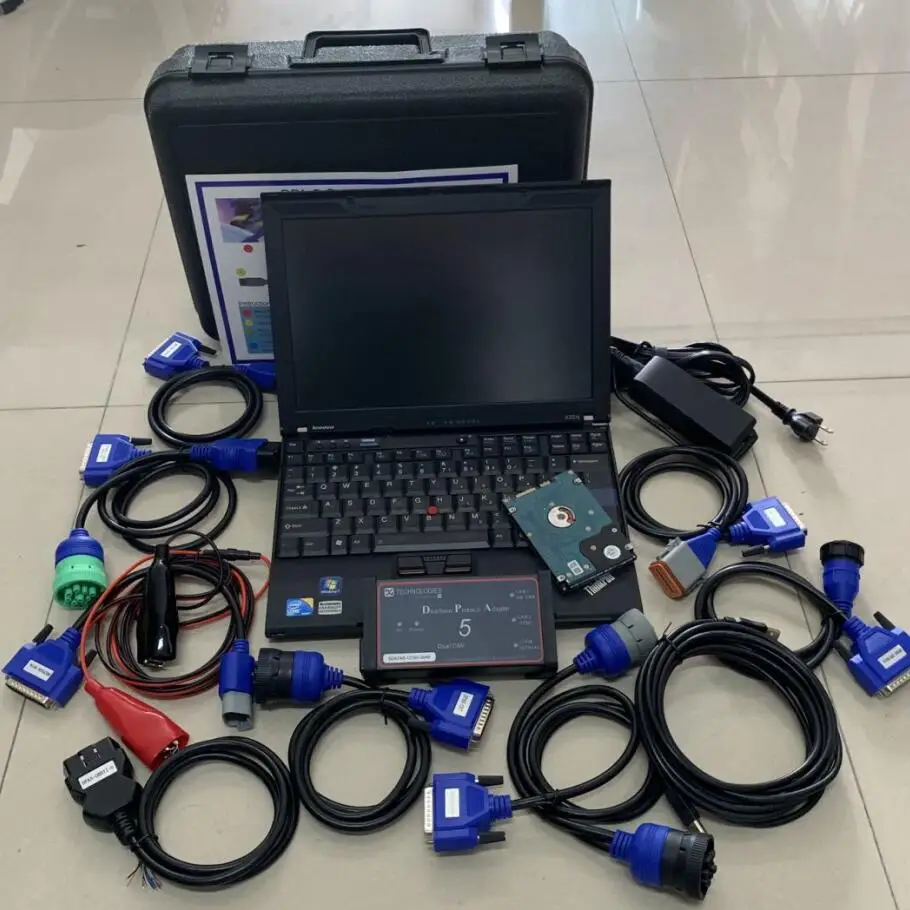 dpa 5 dearborn protocol adapter Truck Diagnostic Tool with DPA5 software hdd in laptop x201 (8G i7) diagnostic pc ready work | Автомобили