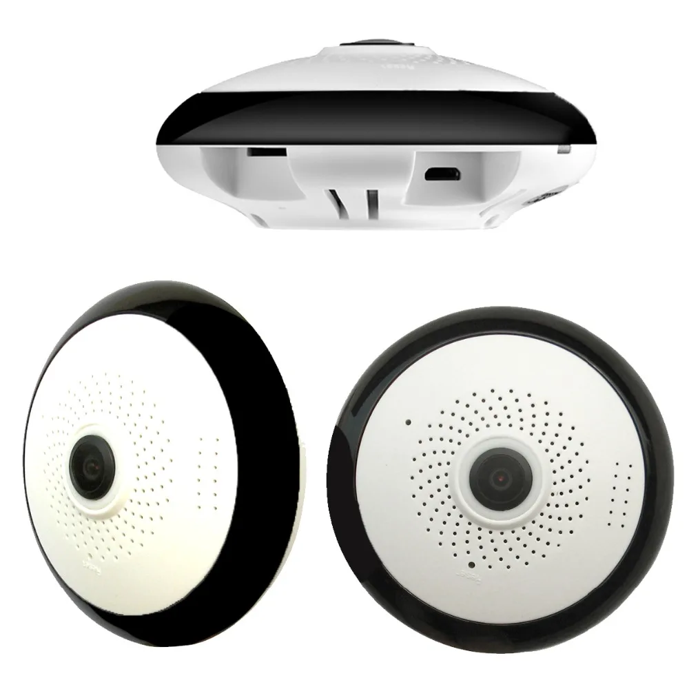 Беспроводная ip камера DAYTECH WiFi наблюдения HD 960 P панорамная с углом обзора 360