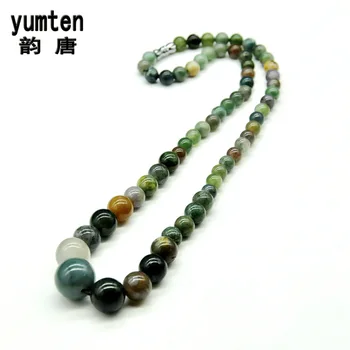 

Natural Crystal Water Agate Tower Chain Bead White Turquoise Necklace Mixed Color Assort Amber Reiki Amethyst Fine Jewelry Topaz