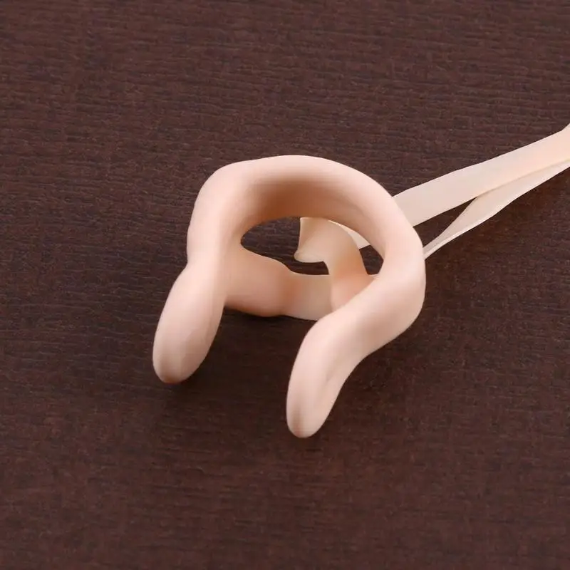 1Set Silicone Swimming Nose Clip Non-skid Soft Silicone Rope Noise Clip for Swimming Diving Water Sports Pool & Accessories