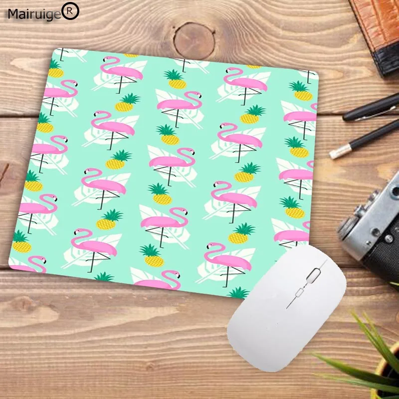 Mousepad pink flamingo desk mat surface waterproof anti-slip table mouse pad
