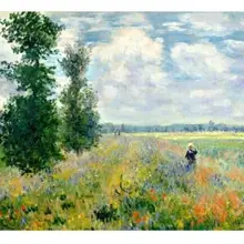 3262 Клод монет-мака поля рядом с Argenteuil-Краски по комплекты номеров для взрослых «сделай сам»