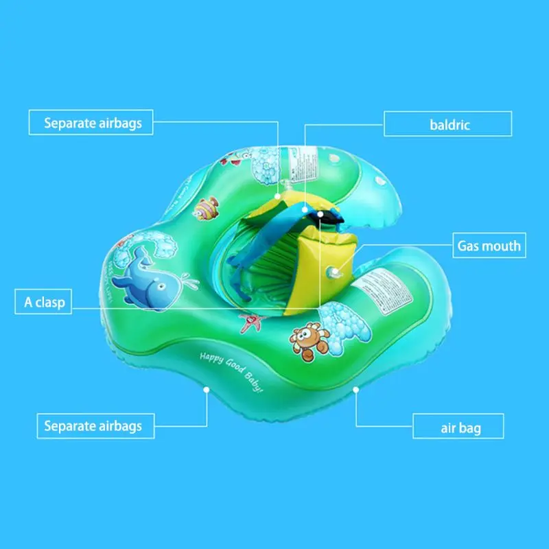 Детская Талия надувной плавающий круг плавательный бассейн детский тренажер Детская безопасность помощь младенческой жизни буй роллер