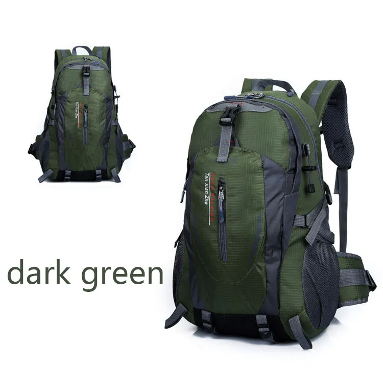 Спортивный рюкзак на плечо для мужчин и женщин, сумка унисекс для путешествий, рюкзак для альпинизма, рюкзак Mochila, рюкзак для походов, кемпинга, багажа - Цвет: Армейский зеленый