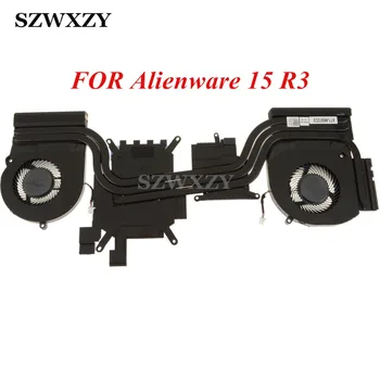 

For Dell For Alienware 15 R3 CPU Graphics Cooling Heatsink Fan Assembly K1W4D 0K1W4D Full Tested
