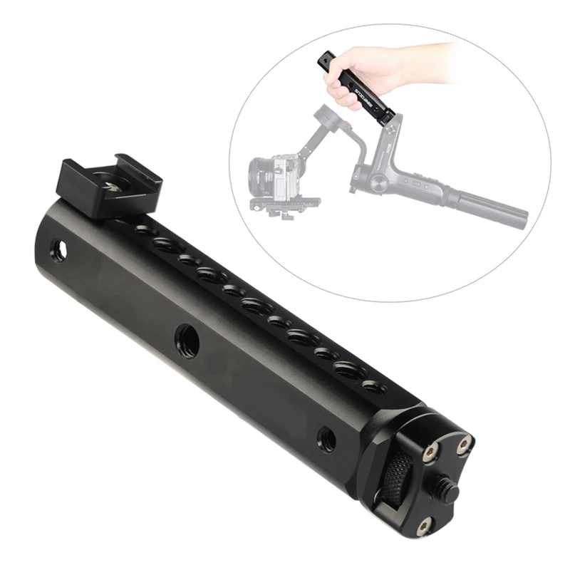 

Weebill Lab Handle Gimbal Hand Grip Extension Plate Rod Bar Monitor Holder Mount for Zhiyun Handheld Gimbal Mounting Microphone