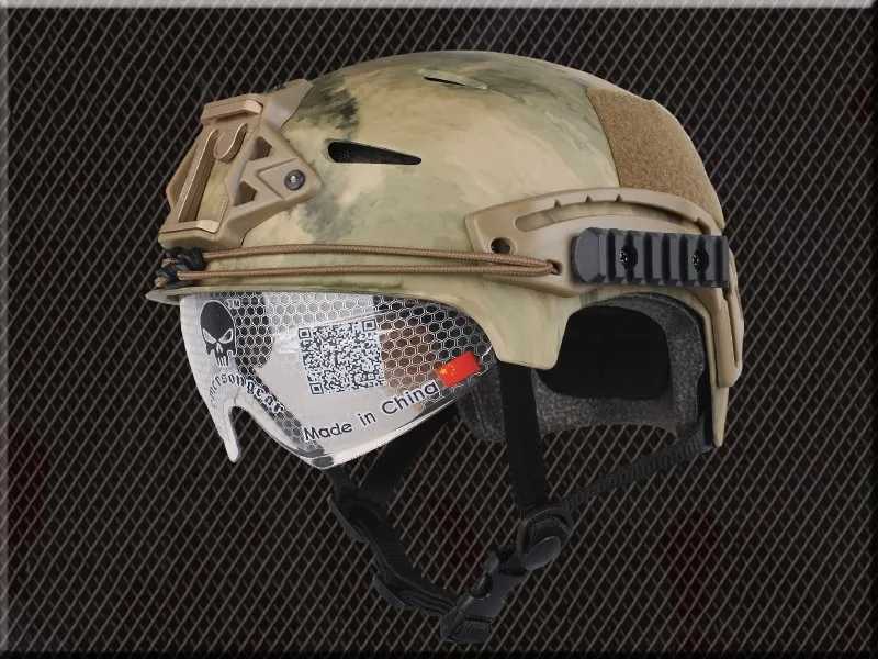 БЫСТРО шлем велоспорт шлем защитные очки Издание вентиляторы Армии подвески системы быстрого реагирования тактический шлем новый