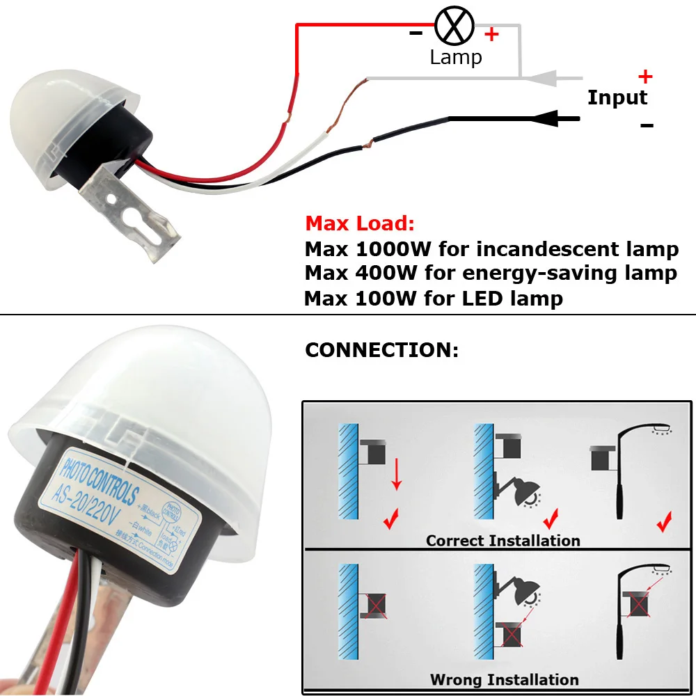 Street Light Sensor 220v