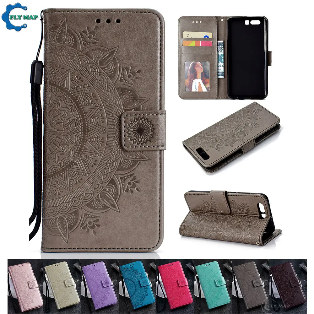 

Flip Wallet Case for Huawei Honor 9 Premium STF-L09 Leather Silicone Phone Cover Coque Capa for Honor9 10 Lite STF L09 Bag