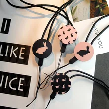 Mr. orange мобильный телефон шнурок мода мультфильм кролик ключ шнурок мобильные брелки на шею ремни Противоугонная цепь мобильного телефона