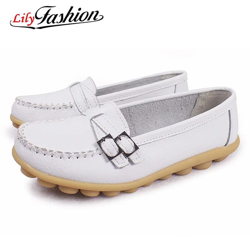 

Women Shoes Genuine Leather Oxford Shoes For Women Flats Shoes Woman Moccasins Ballet Flats Ladies Shoes Zapatos Mujer 2016 AG22