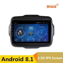 9 Android 8 1 Car DVD Multimedia Player font b GPS b font For Jeep Renegade