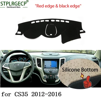 

Stplrgecp Top Quality Double layer Dash Mat Dashmat Dashboard Cover Sun Shade Dash Board Cover Carpet for changan CS35