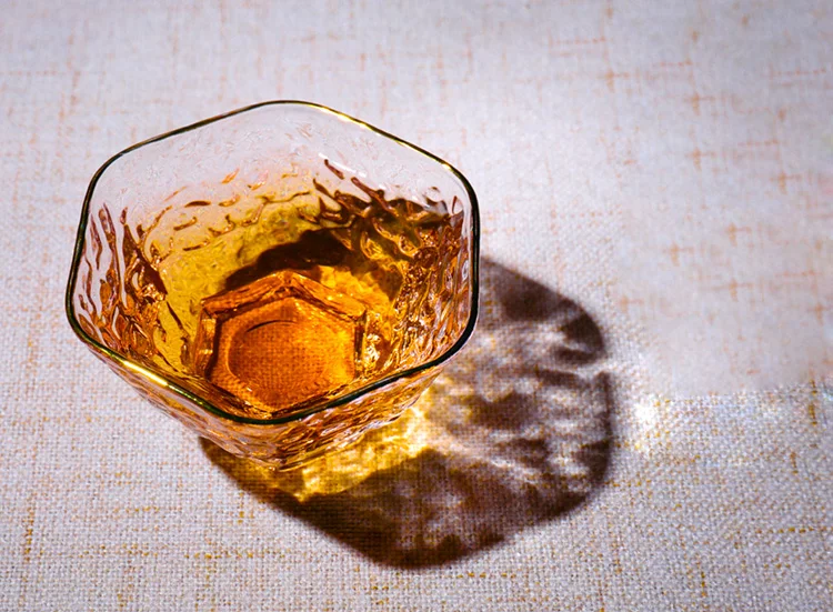 glass tea cup