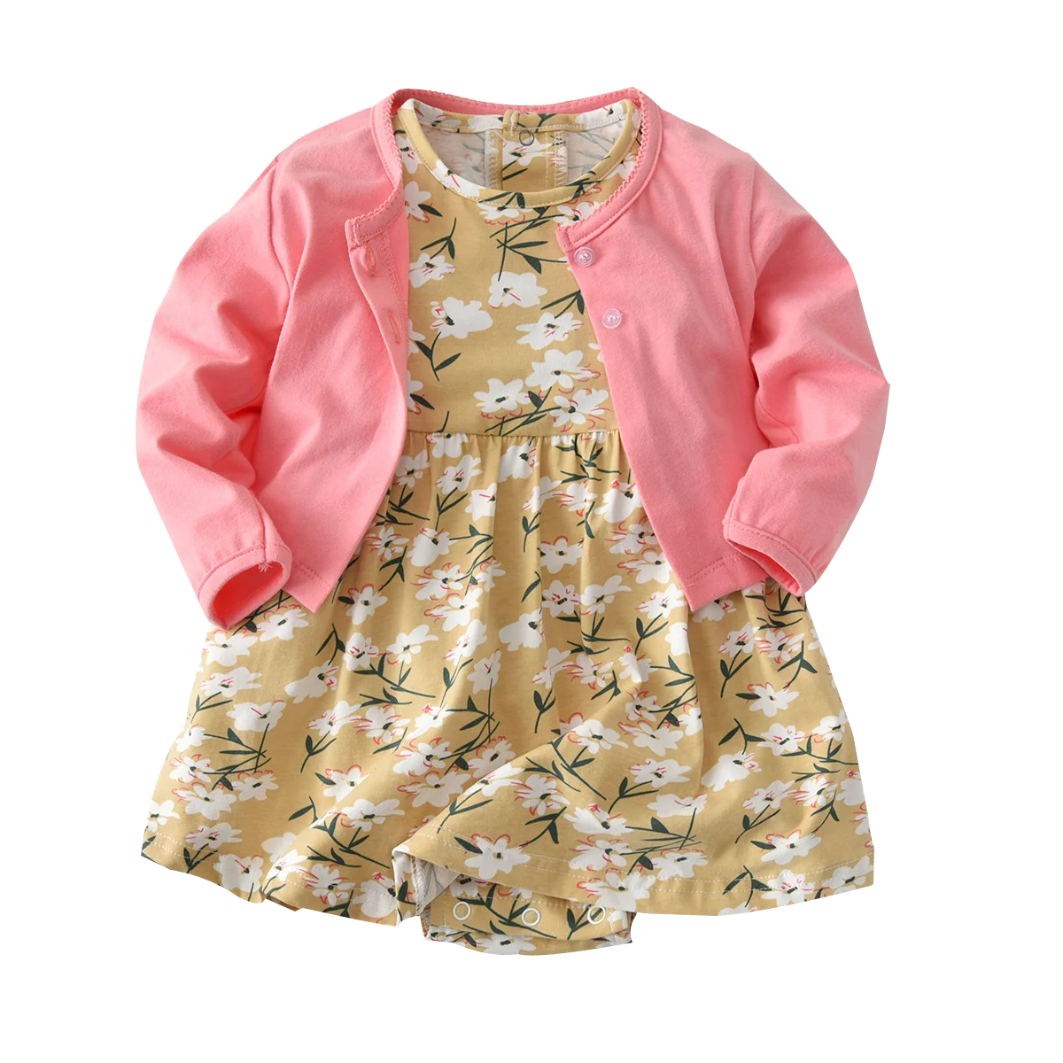 Baby Girl Sets Two piece Sets Spring And Summer New Baby Clothes Cotton