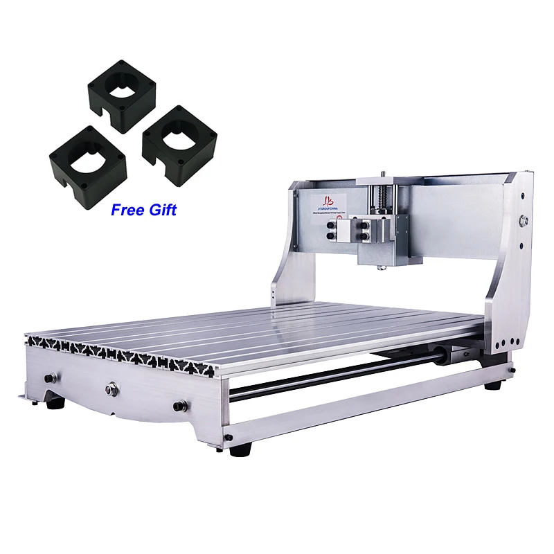 

Mini CNC Engraving Machine Frame Kit 6040 Rack Milling Machine with 3pcs NEMA 23 57 stepper Motor Bracket DIY CNC Router 6040