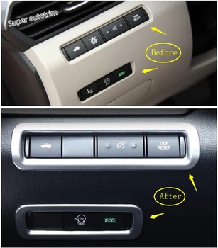 

Lapetus Accessories Interior Front Head Lights Headlamp Switches Button Cover Trim Fit For Nissan Teana Altima 2019 2020 ABS