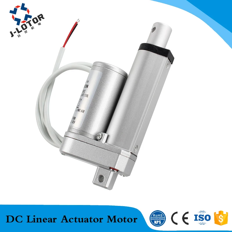 Details about / Electric Push Rod Lifter DC12V//24V Motor 5mm//s 50-1200mm Stroke Linear Actuator