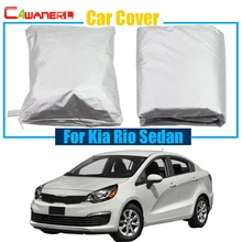 Cawanerl покрытие автомобиля УФ анти защита от солнца тенты снег Дождь Устойчив Защитная крышка для Kia Rio седан