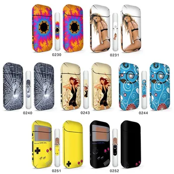 

14 Colors Cool Design Protective Sticker Cover Sleeve Sticker For IQOS 2.4 Plus