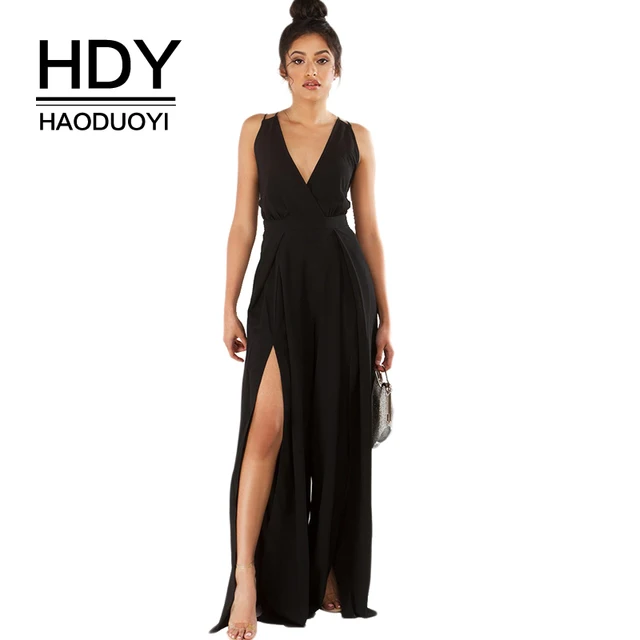 black jumpsuit formal wear