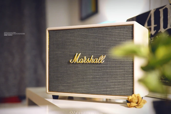 

Marshall Ladle Woburn Wireless Bluetooth Stereo Speakers Hifi Guitar Rock