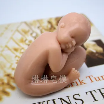 

Grainrain 3D Baby Soap Mold Handcrafted Silicone Candle Wax Resin Mould Handmade Mold