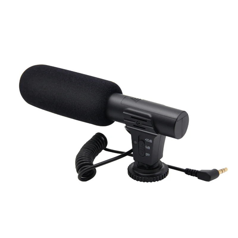 FELYBY MIC 05 профессиональный конденсаторный микрофон DSLR для интервью и