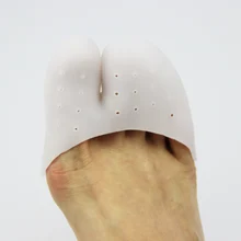 2 шт, силиконовый гель, Корректор ног, разделитель пальцев, защита от вальгусной деформации большого пальца, регулятор вальгусной деформации, защита стоп