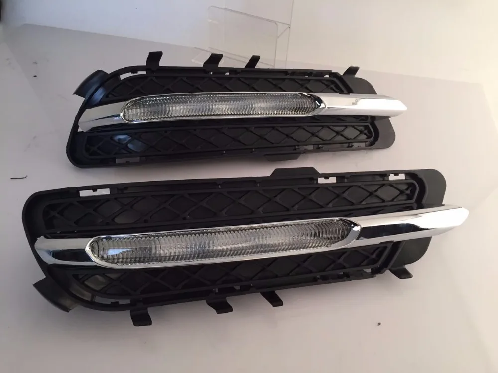 Osmrk led drl дневного света для Mercedes benz W212 E180 E200 E260 E320 E400 2011