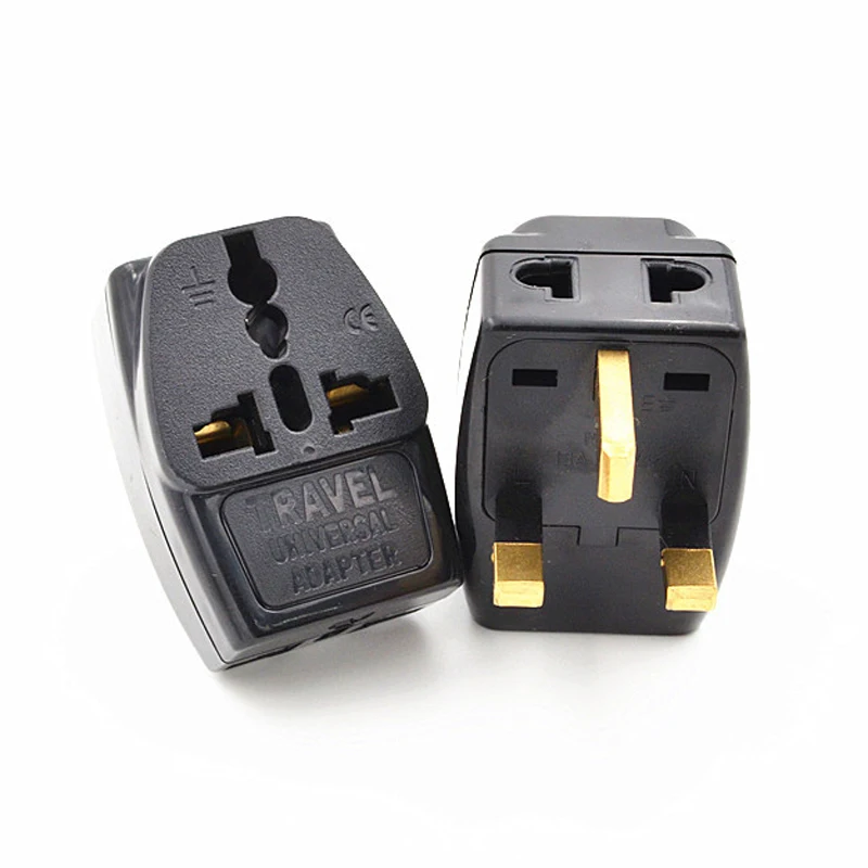 1PC International Travel adaptor 3 in 1 Plug United Kingdom UK plug
