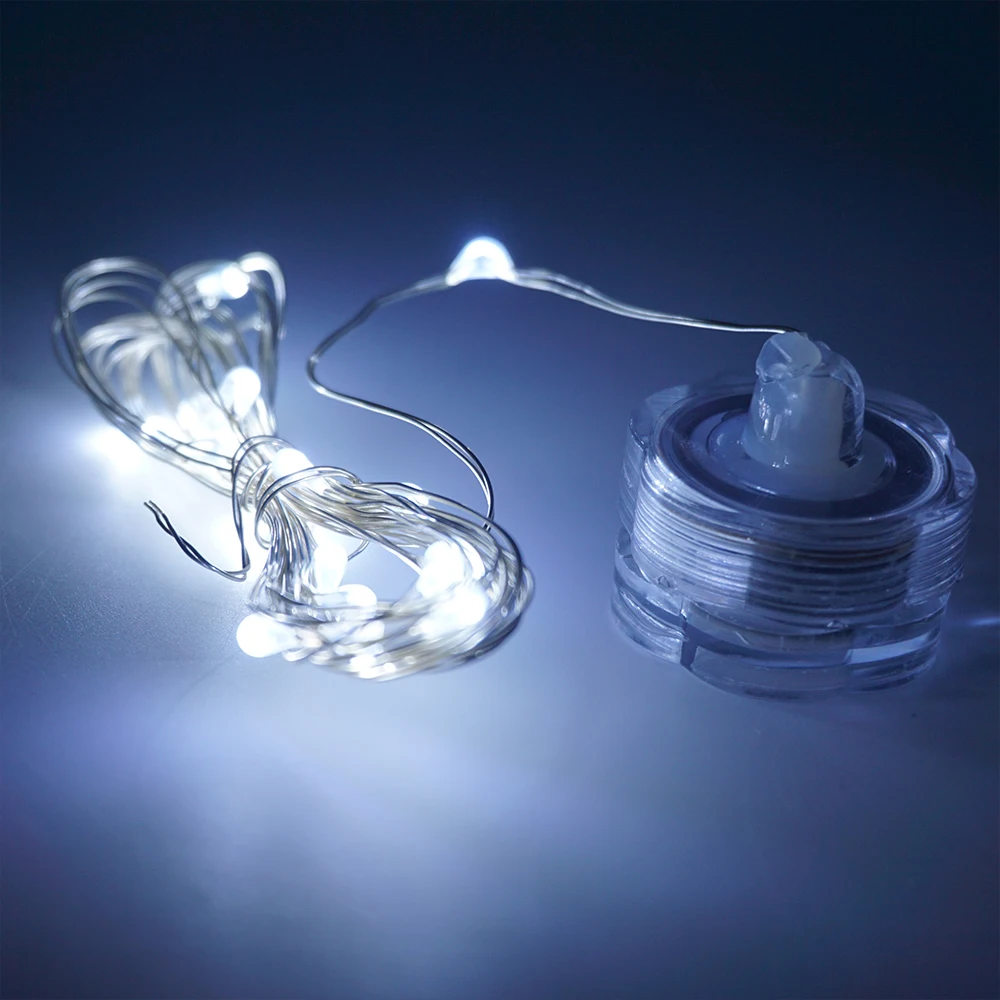 

2M 20 Leds Waterproof CR2032 Battery Operated Outdoor Decoration String Light