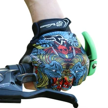 

MTB Bike Gloves Half Finger Elastic Breathable Summer Sports Motorcycle Bicycle Cycling Gloves Men Women Luva guantes ciclismo