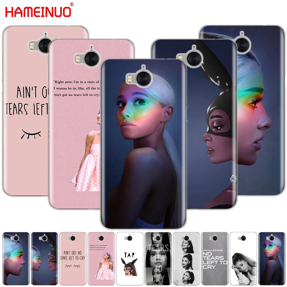 HAMEINUO чехол для сотового телефона с надписью No Tears Left To Cry ariana grande huawei honor 3C 4X 4C 5C 5X 6 7