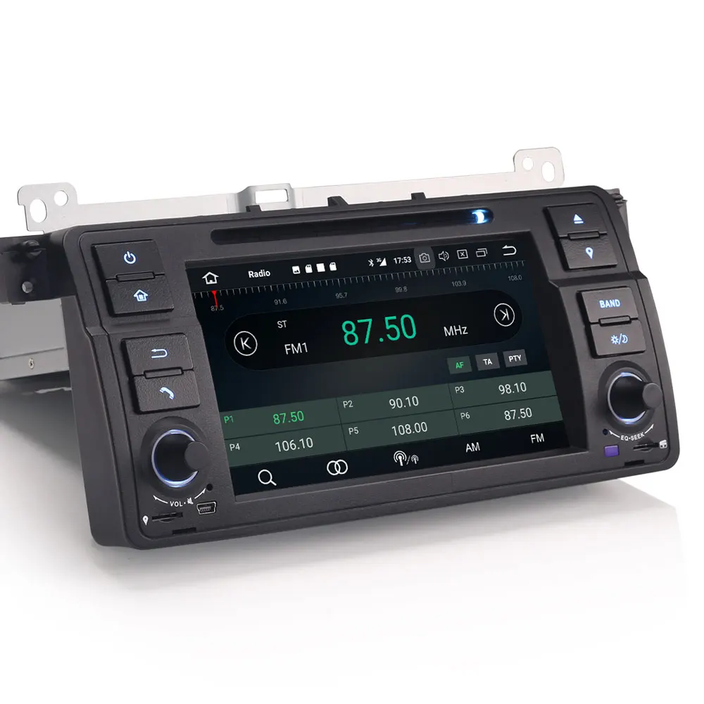 Perfect 7" Android 9.0 Pie OS Car DVD Multimedia GPS Radio for Rover 75 1999 2000 2001 2002 2003 2004 2005 with Split Screen Support 1