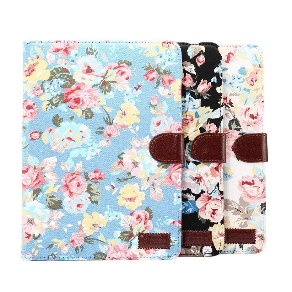 Tablet case for Samsung galaxy Tab S3 T820 T825 9.7 inch floral cloth capa coque cover for Samsung galaxy SM-T820 SM-T825