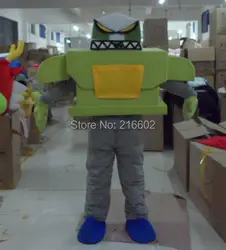 Бесплатная доставка робот характер костюм Маскоты Карнавальные и маскарадные костюмы