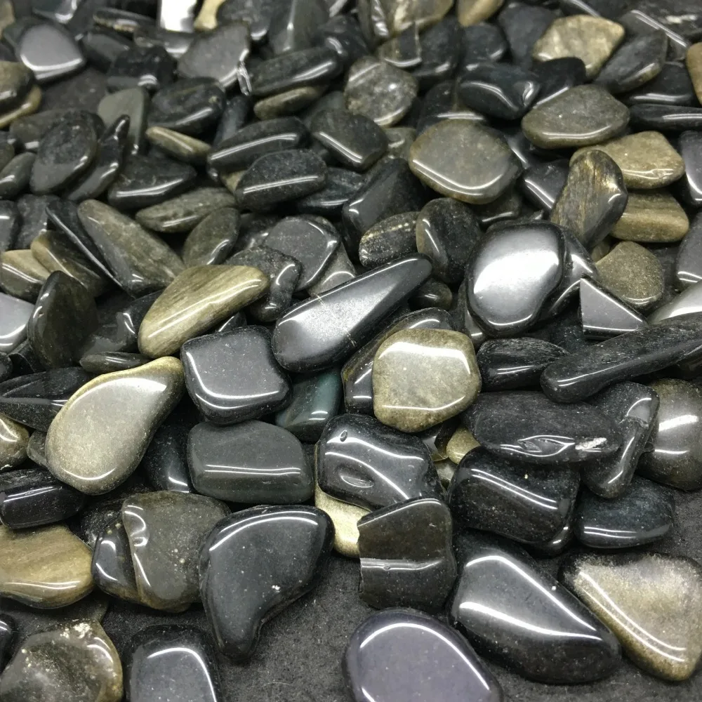 50g About Natural Black Obsidian Rough Rock Polished healing China 