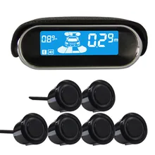 6/sensors NY3030 Car LCD Parking Sensor Kit Display for all cars parking assistance reversing radar