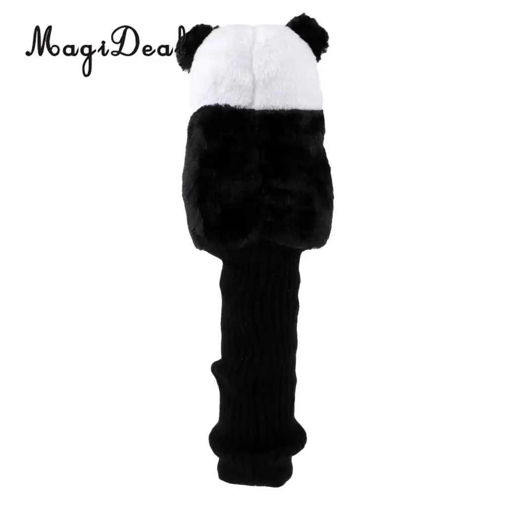 MagiDeal Tiger Head + Panda Animal Sports Golf Club Headcover Head Cover for 460 cc/No.1 Wood Driver