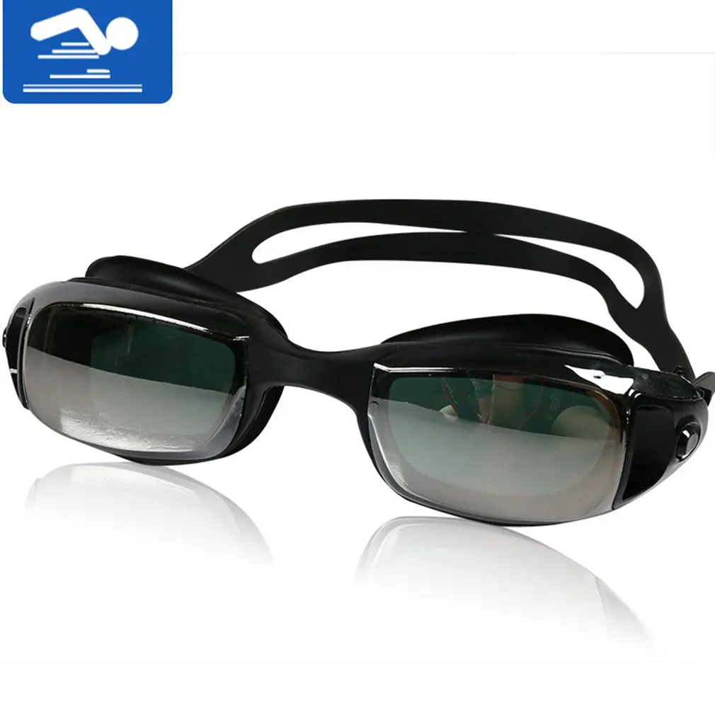 Взрослый очки силиконовые плавательные очки