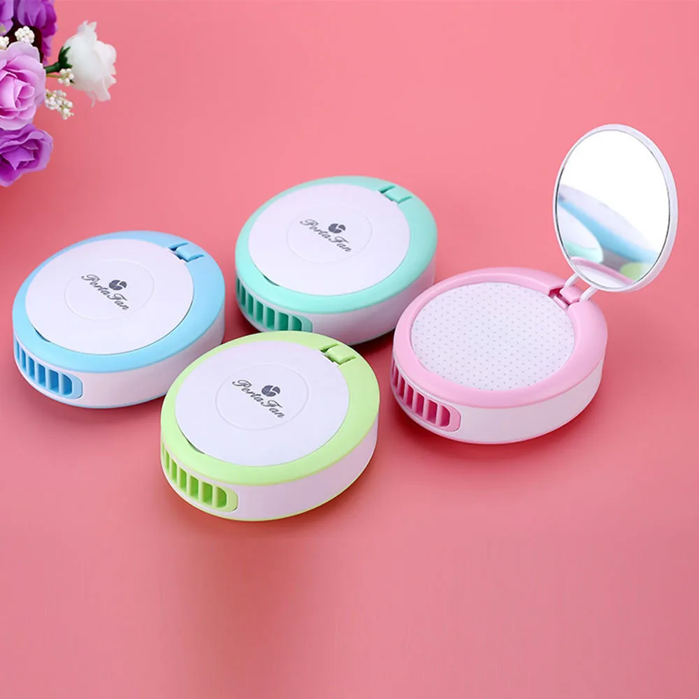 

USB Eyelash Extension Tool Mini Fan Air Conditioning Blower Glue Grafted Eyelashes Dedicated Dryer With mirror Eyelash tool