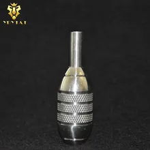 Один Премиум 22 мм Малый размер из нержавеющей стали 316L Татуировка ручка с задней стволовой поставка SSG22-08