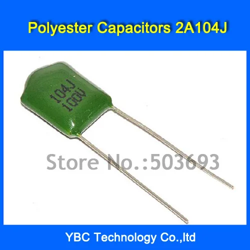 100pcs 0.1uF 100V 104 Ceramic Disc Capacitors ± 20% FREE SHIPPING