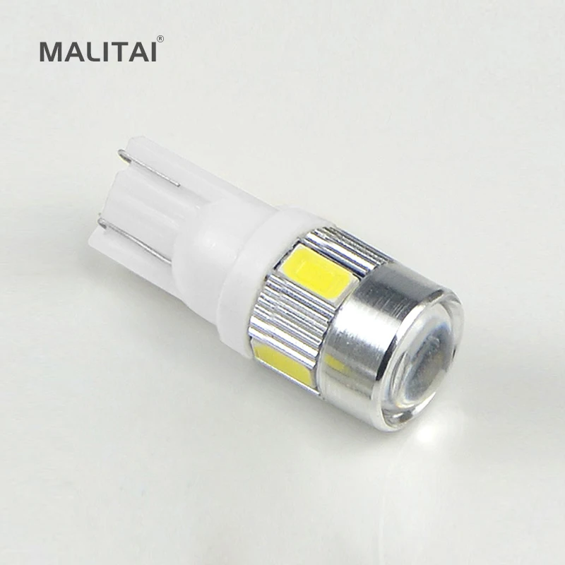 CANBUS T 10 LED 194 168 HID Белый Авто свет 5730 SMD 6 светодиодов лампа противотуманный сигнал