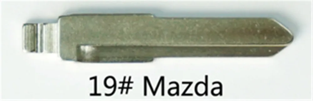 Keyecu 10 шт./лот KEYDIY Универсальные пульты ключ флип лезвие 19 # MAZ25 для Mazda | Автомобили