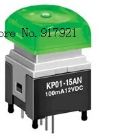 

[ZOB] Miniature video button switch KP01-15AN Japan nkk illuminated square button switch KP0115AC Authentic --10pcs/lot