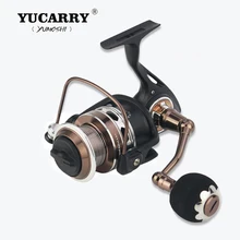 YUCARRY бренд анти-морской Спиннинг рыболовные катушки 12-15 кг углеродного волокна тормозные приманки катушка Рыболовная металлический рыбалка Катушка
